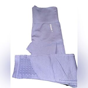 Gymshark Seamless Energy High Waisted Pastel Lilac Leggings Women’s Size S-M